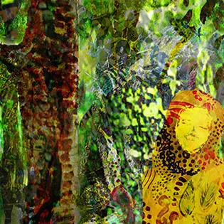 Foret intuitive extrait Illustratrice Freelance LLetC